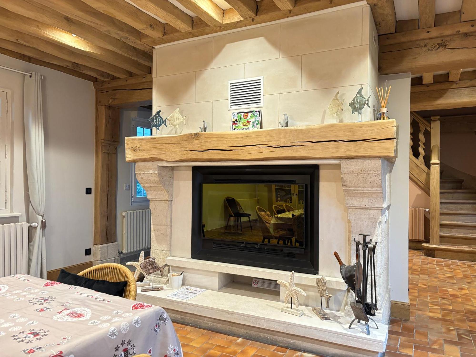 Holiday home Chant Des Mouettes Maison Renovee Spacieuse Confort Grand Jardin Terrasse Parking 8 Personnes 4 Sdb 5 Wc A 10 Mn A Pied De La En Bessin Tous Commerces Restaurants Proche Omaha Port-en-Bessin-Huppain